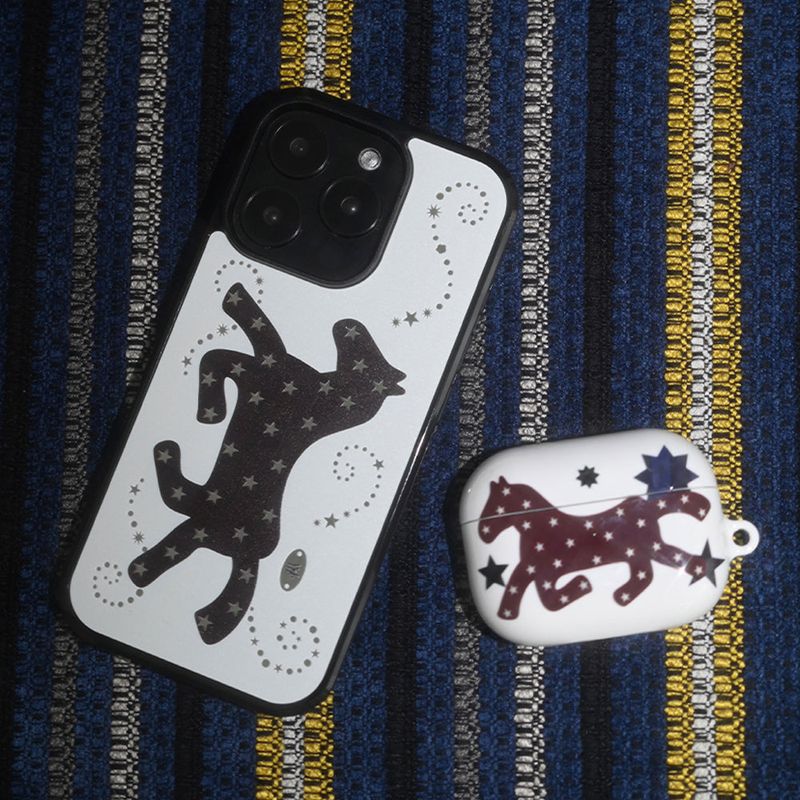 [MADE] starry pony case (white)