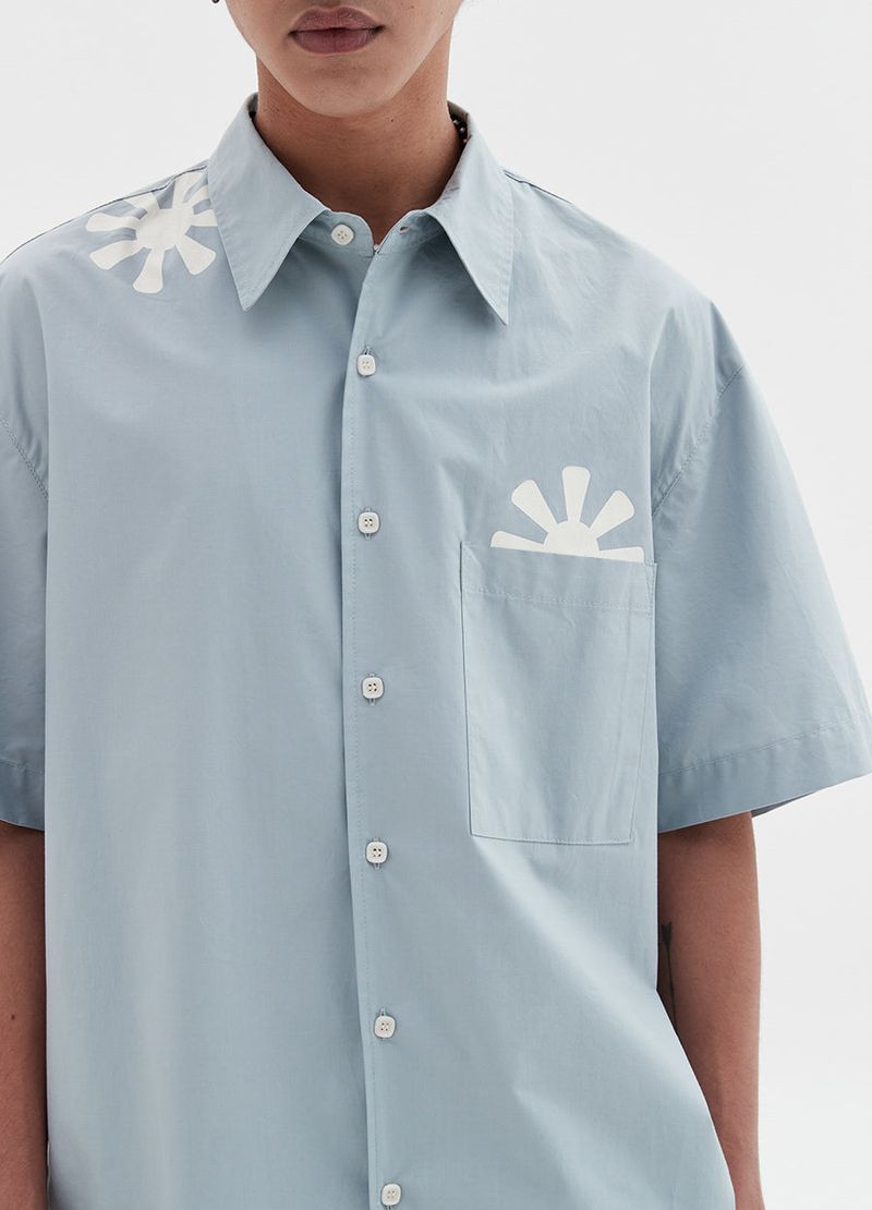 sunflower half shirts blue