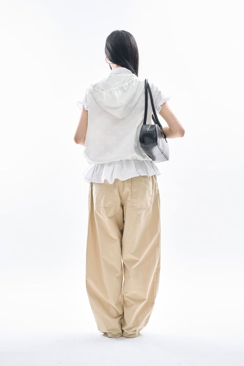 Vento dot hoodie vest