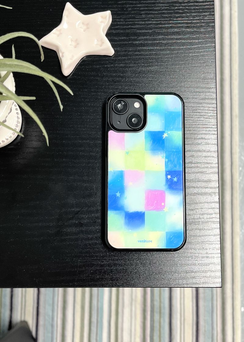 venitore（ヴェニトー）の「[MADE][Glossy Glass Bumper Case] 夏の夜 Summer Night Palette （Smartphone Accessories）」
