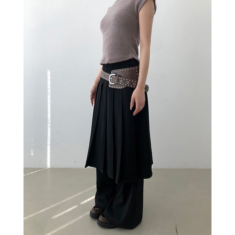 DEEP SWAY(ディープ スウェイ)の「After Pleats Skirt Pants(Pants)」