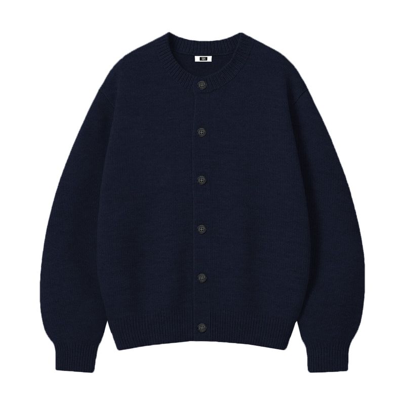 RANDOMOFF（ランダムオフ）の「[Unisex]リザーブボタンオーバーフィットカーディガン [NAVY]（トップス）」