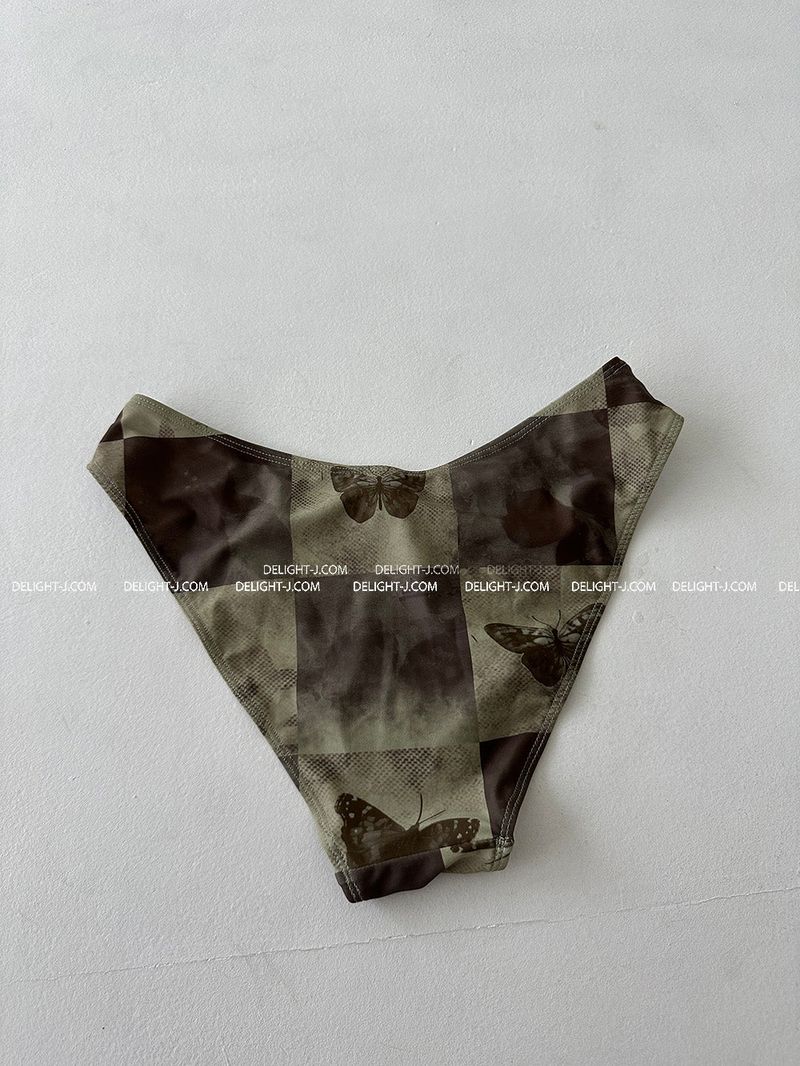 Butterfly Off-Shoulder 3PS Beachwear Bikini