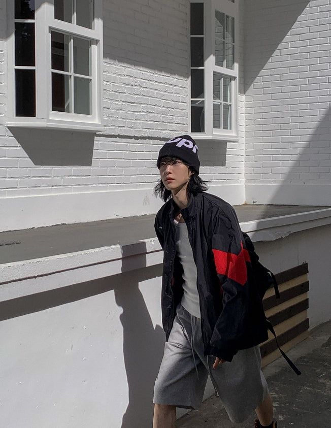 Kanso nylon track jacket
