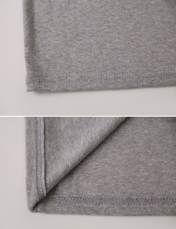ST Cotton100 Basic Layered T-shirt (6color)