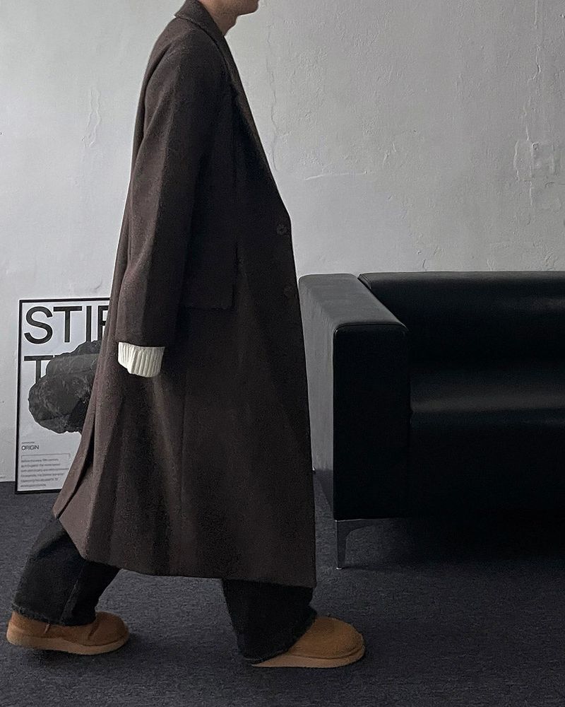 YM Lauren Wool Dart Coat (4 colors)