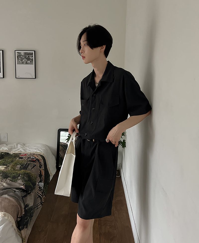 [ベルトあり] Jamie Jumpsuit (2 color)