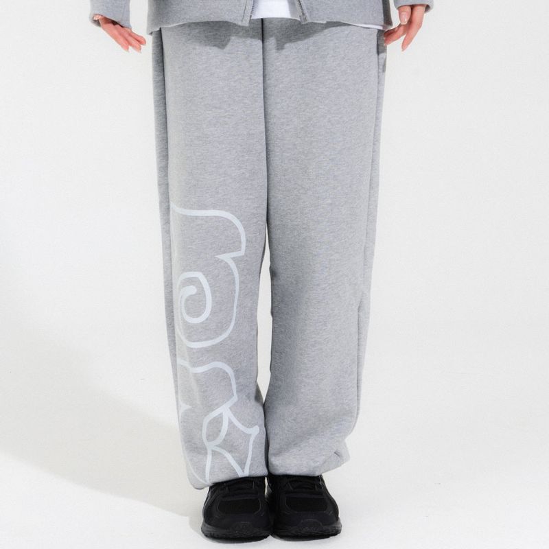 NEWKITSCH(ニューキッチジェネレーション)の「MIGNON LOGO TRAINING PANTS-MELANGE(Pants)」