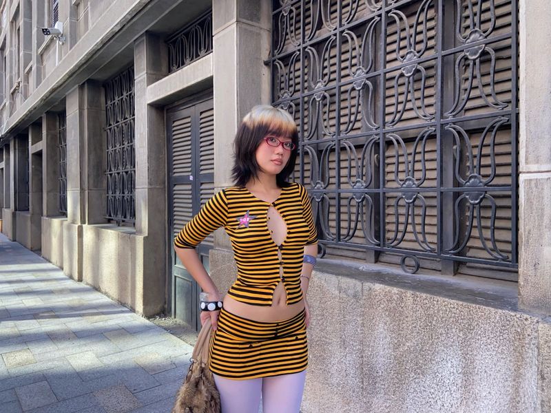 BUMBLEBEE TOP / バンブルビー トップス ( TOP ONLY ) ( 1 PCS )