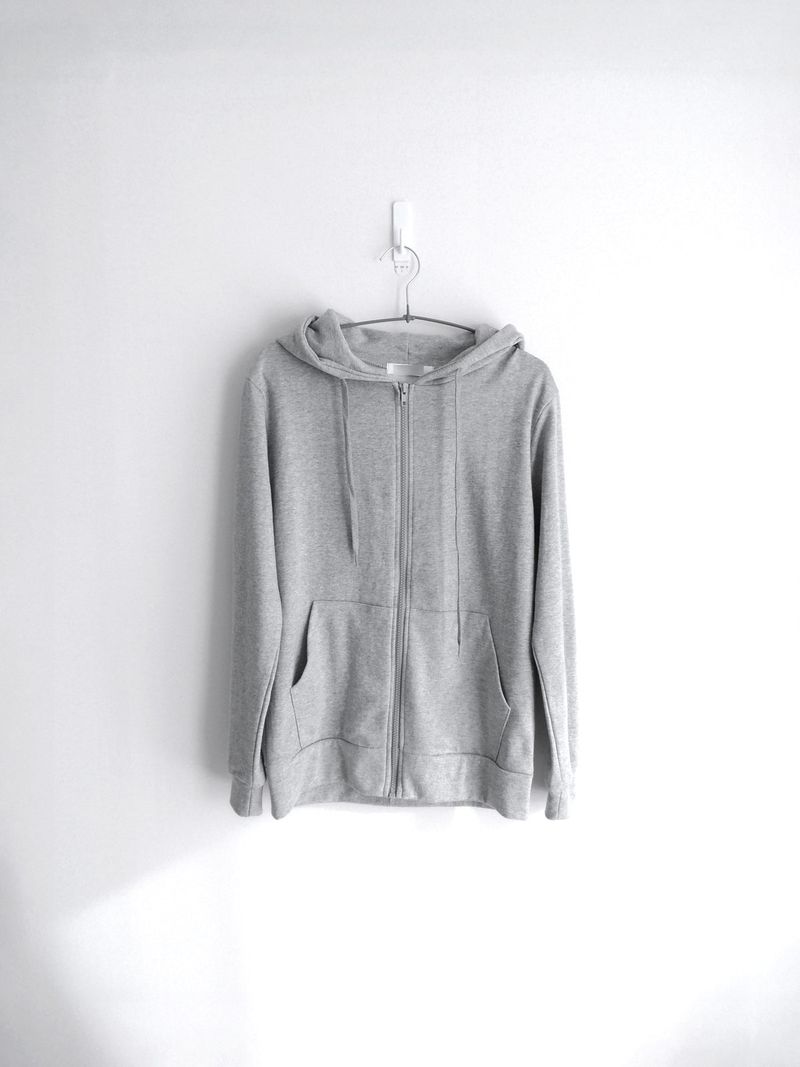 regular hood zip-up (4c)