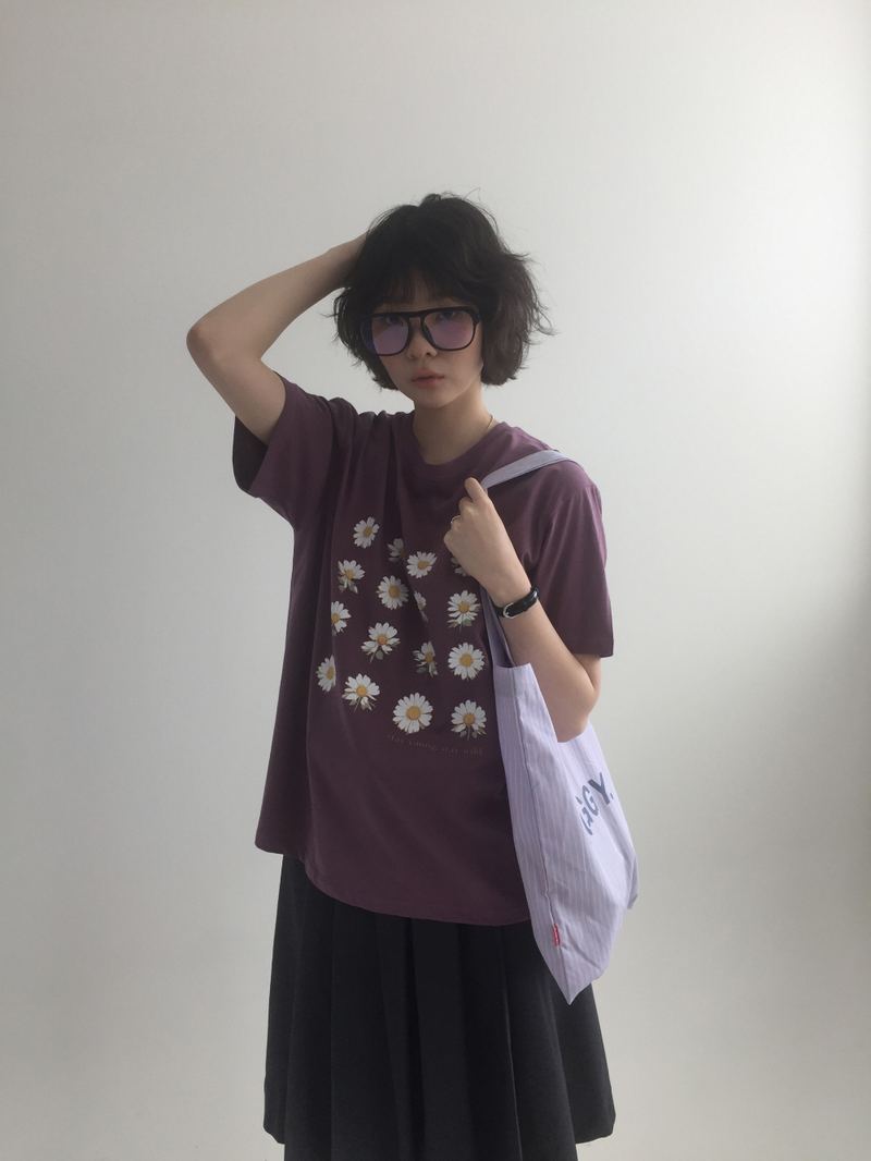 YWD FLOWER T-SHIRTS (3color)