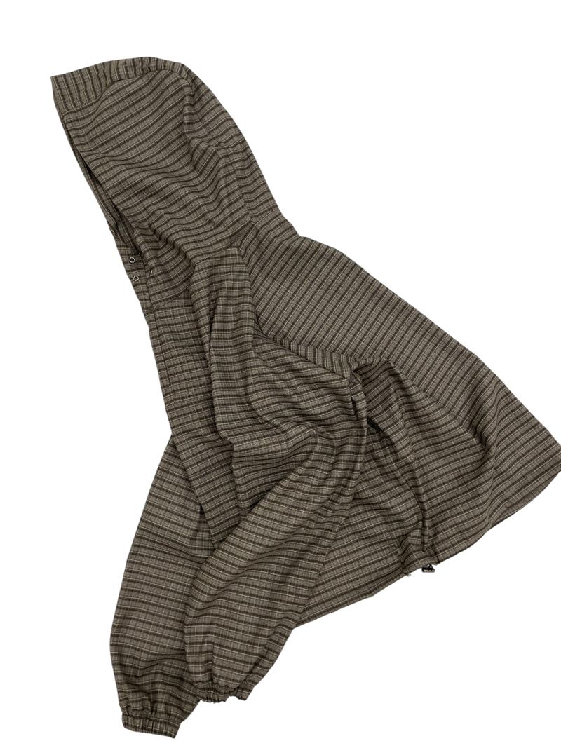 Moko Checkered Hoodie T-Shirt