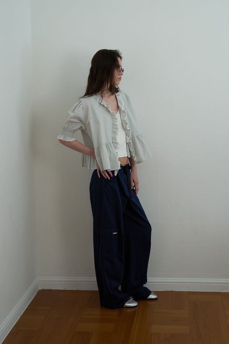 Moi ruffle blouse_check