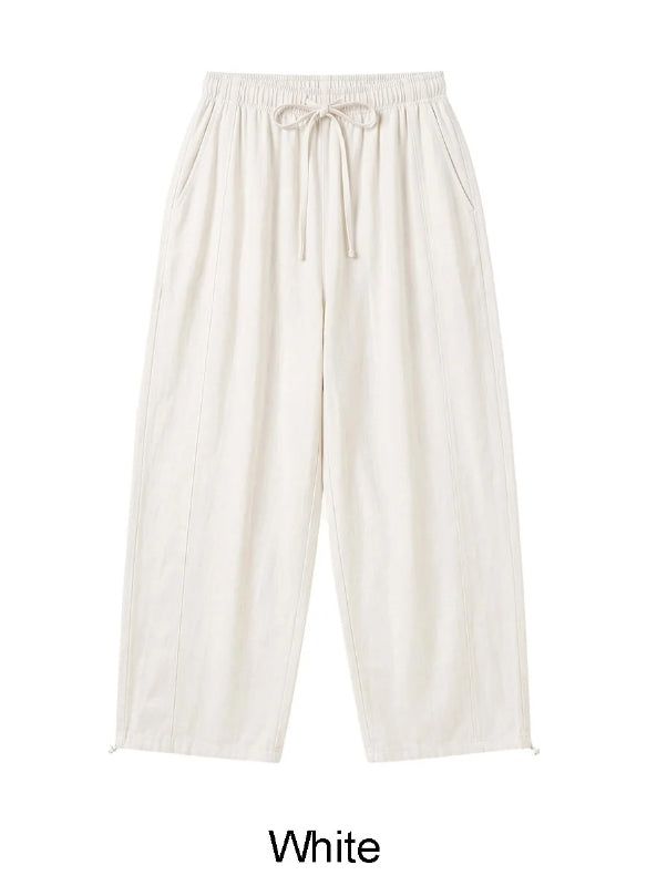 Ed Linen Wide Banding Denim