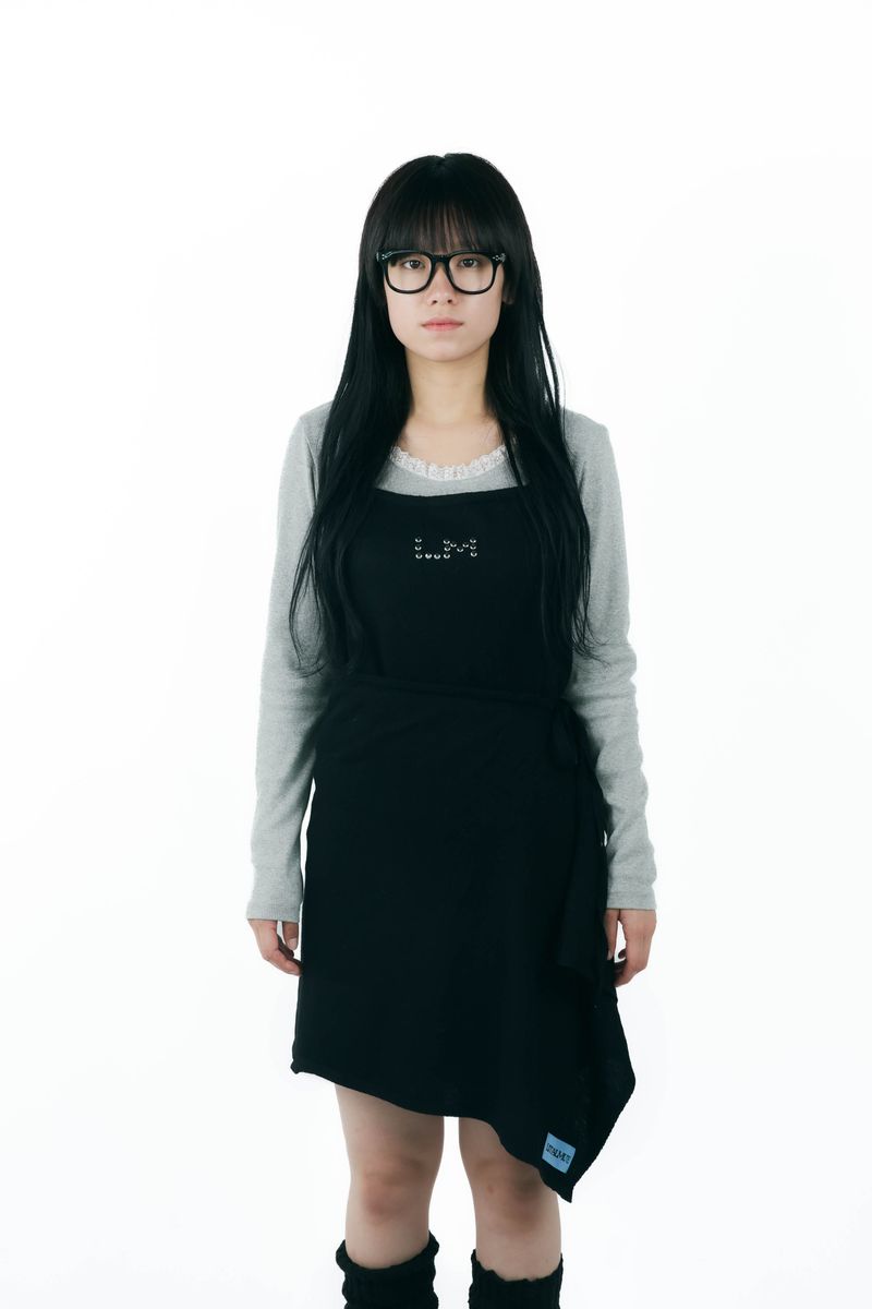 studs layered onepiece(black)