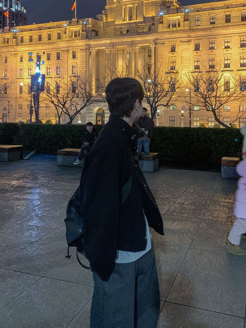  80's snap hunting jacket