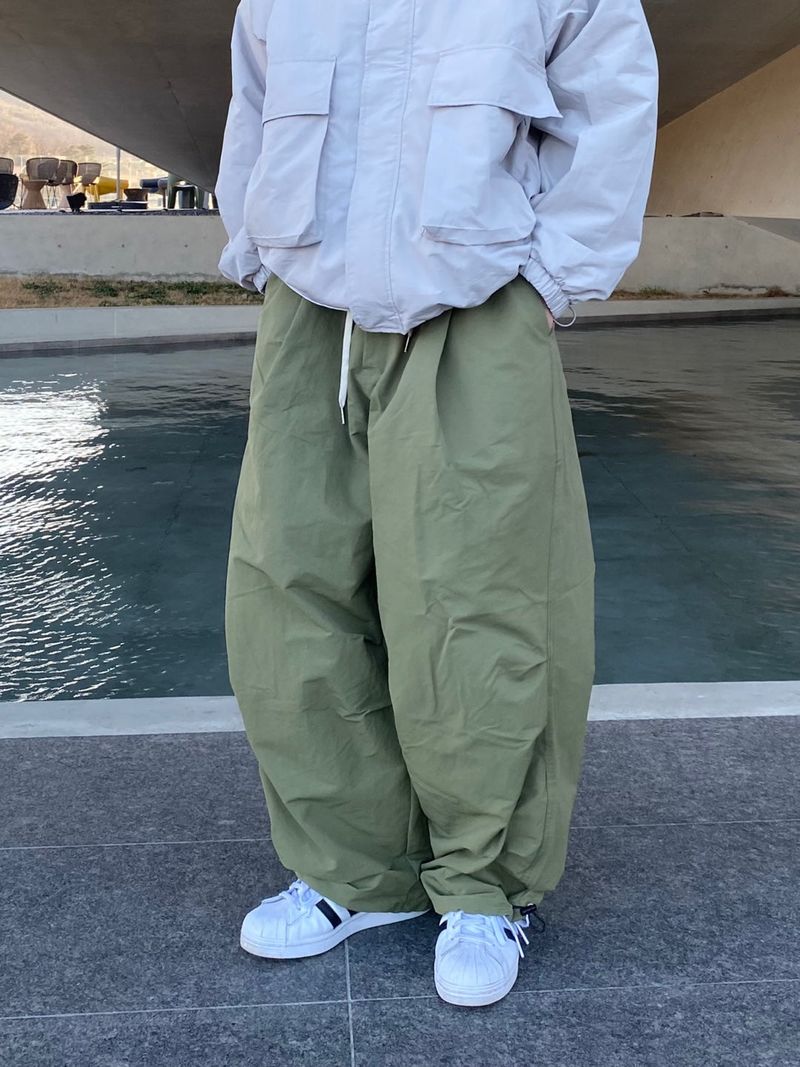 Shift Washing Big Balloon Pants 2C