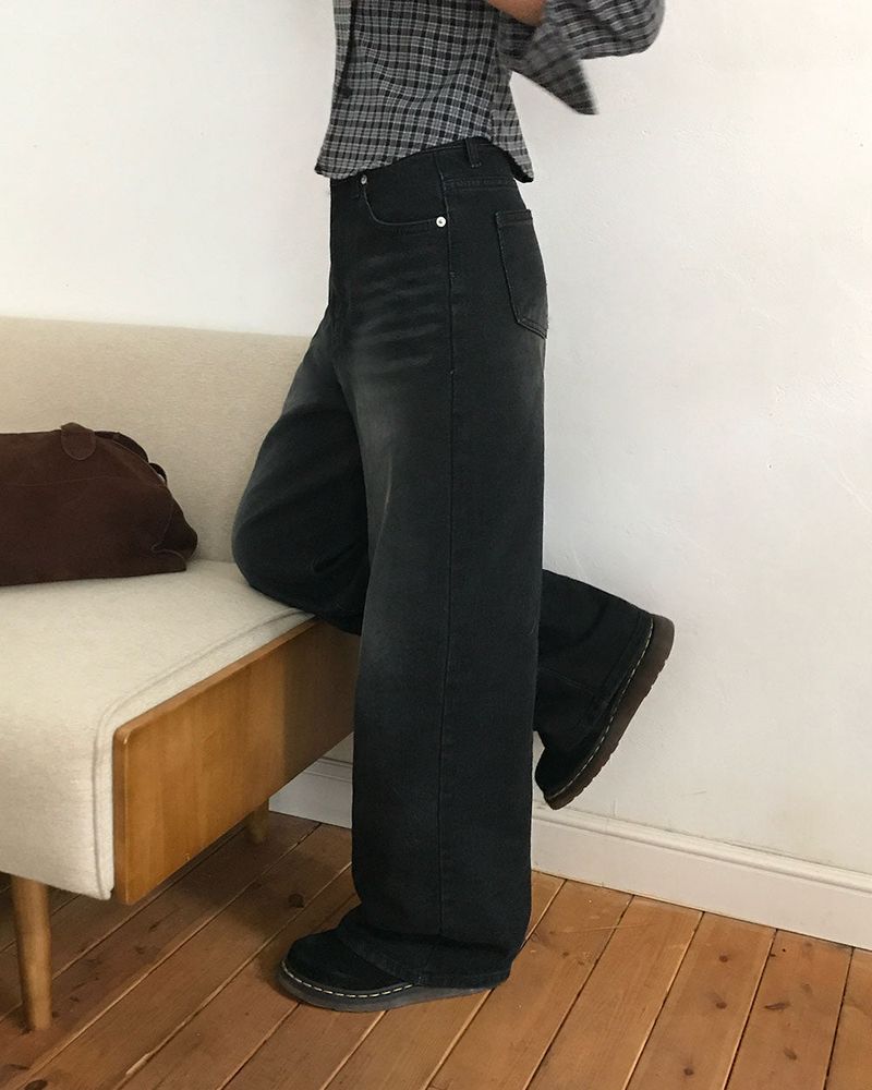 [ORIGINAL] Loose Straight Denim Pants