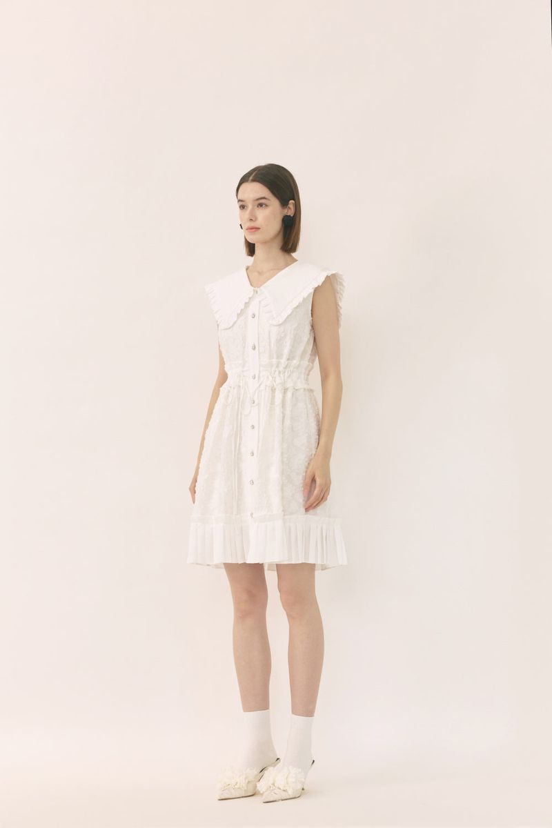 Big collar dress