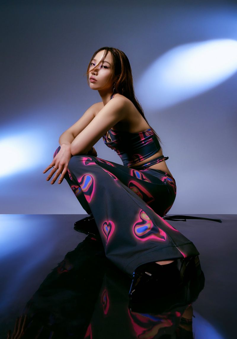 LIQUIDY HEART BOOTSCUT PANTS