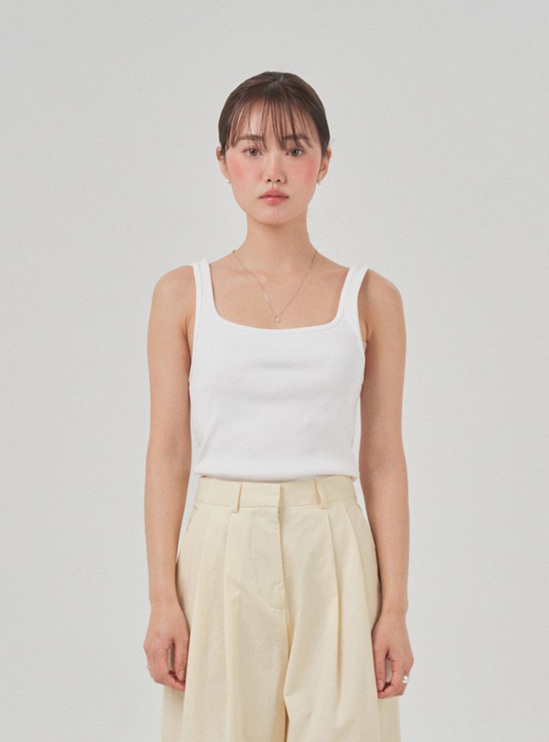 rram(アラーム)の「Square sleeveless (white)(Tops)」