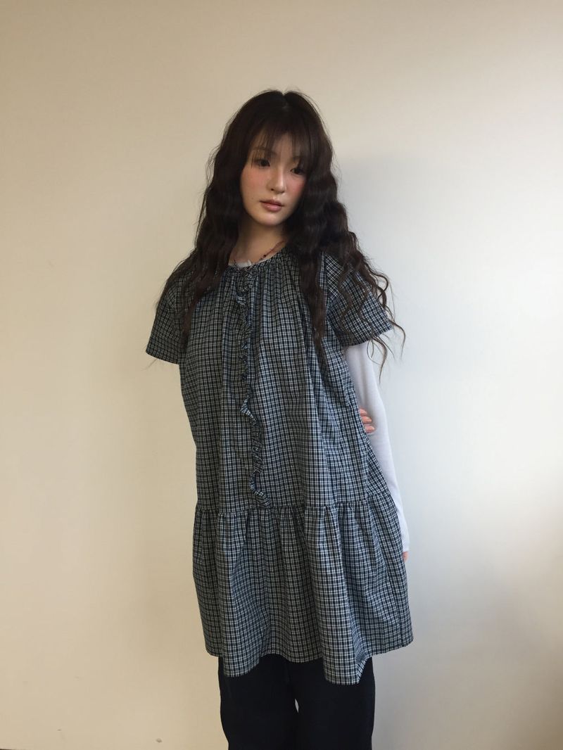 Coats check dress (2color)