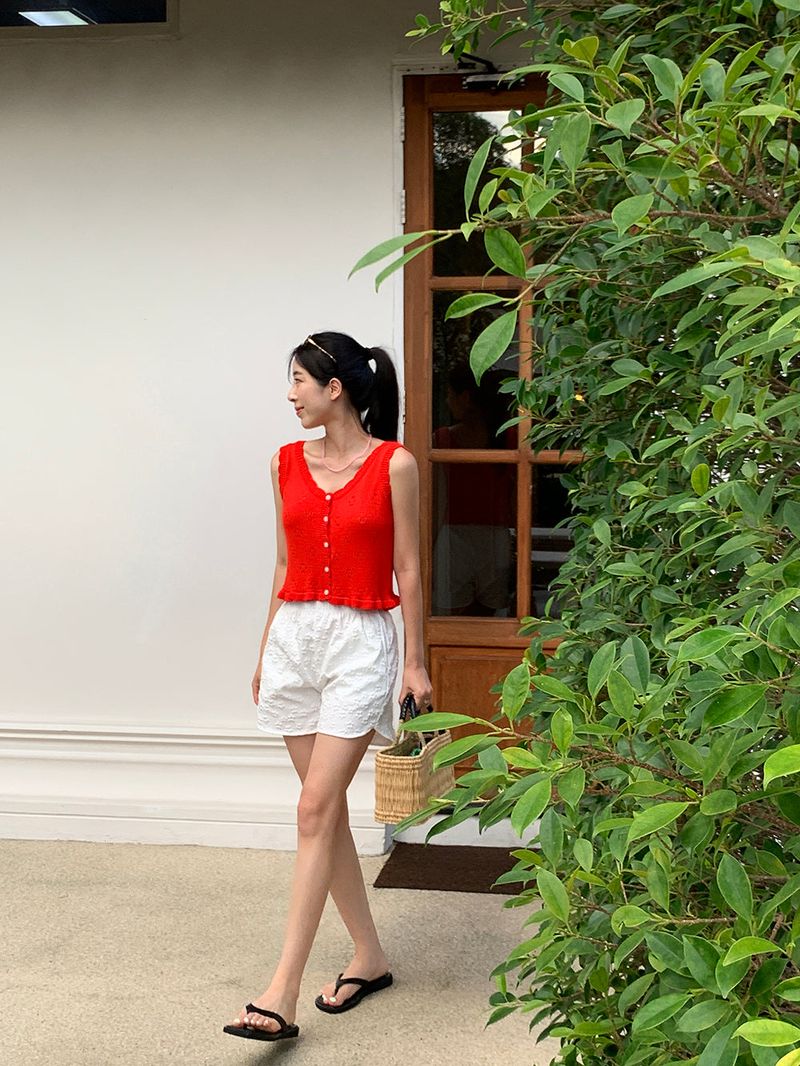 TRENDY APPAREL（トレンディー アパレル）の「[MADE] PUMO FLOWER BANDING SHORT PANTS（Pants）」