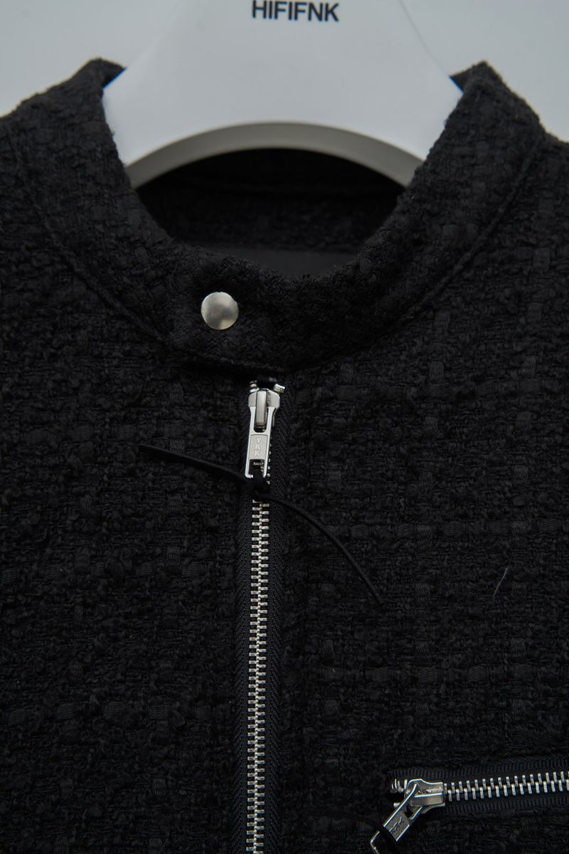 Temple Tweed Biker Jacket