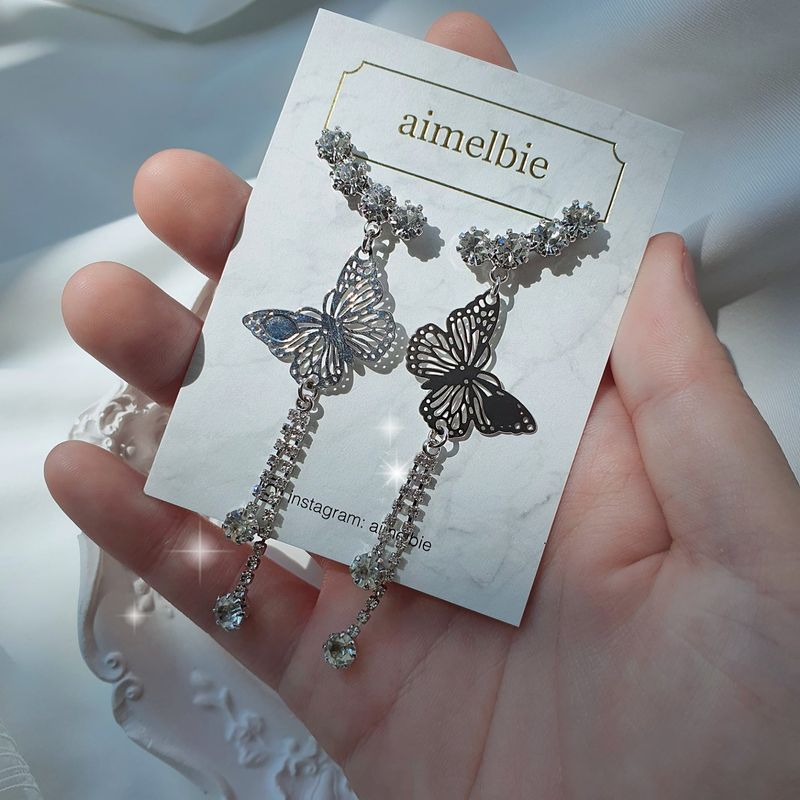  [IVE Rei, Choi Yena Earring] Butterfly Elf Queen Earring