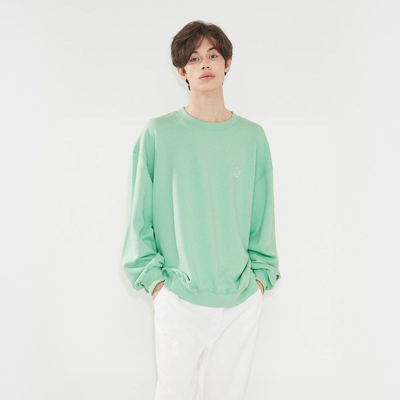 SONIC DASH sweatshirt(Oversize fit) Mint