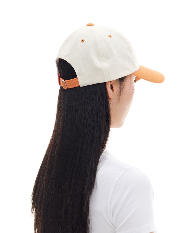 BOLD TWO TONE 5-PANEL CAP (ORANGE)