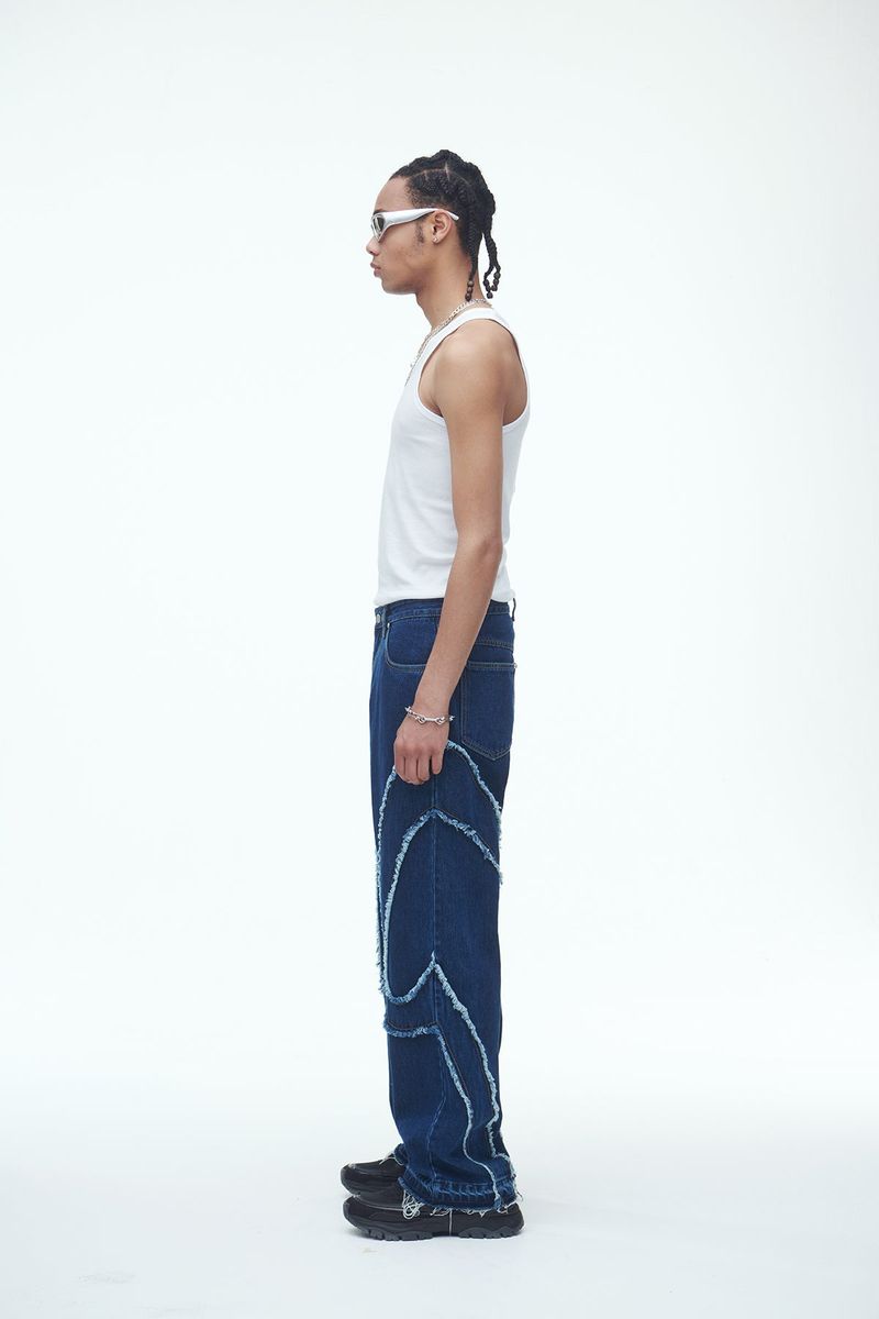 Comma Denim Pants Blue