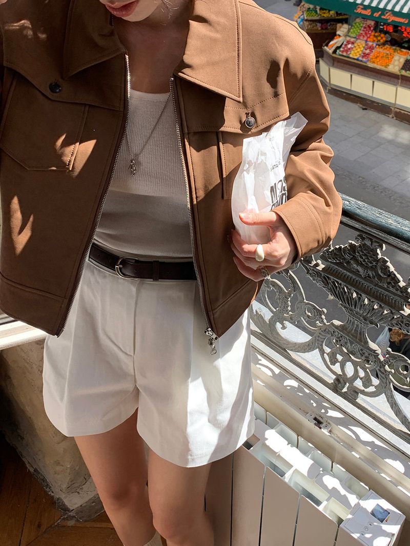 [MADE] Dears Cotton Pintuck Shorts