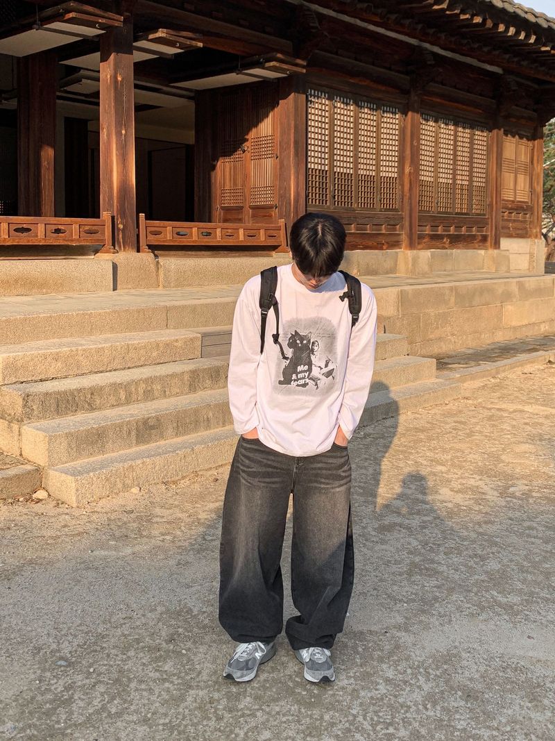 피어 캣 롱슬리브