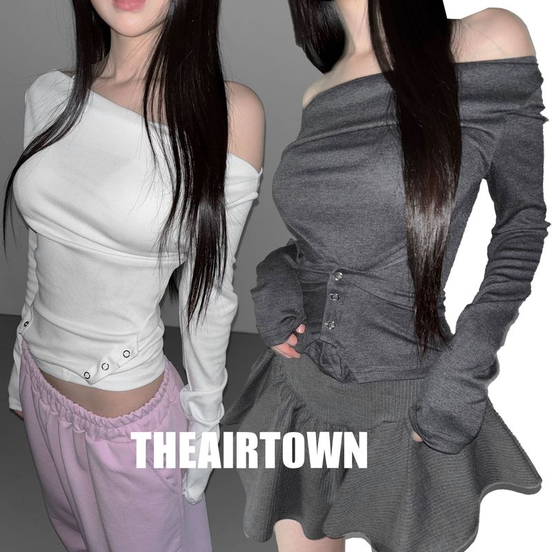 THEAIRTOWN（ザエアータウン）の「ピピトップスナップオフ(3color)（トップス）」