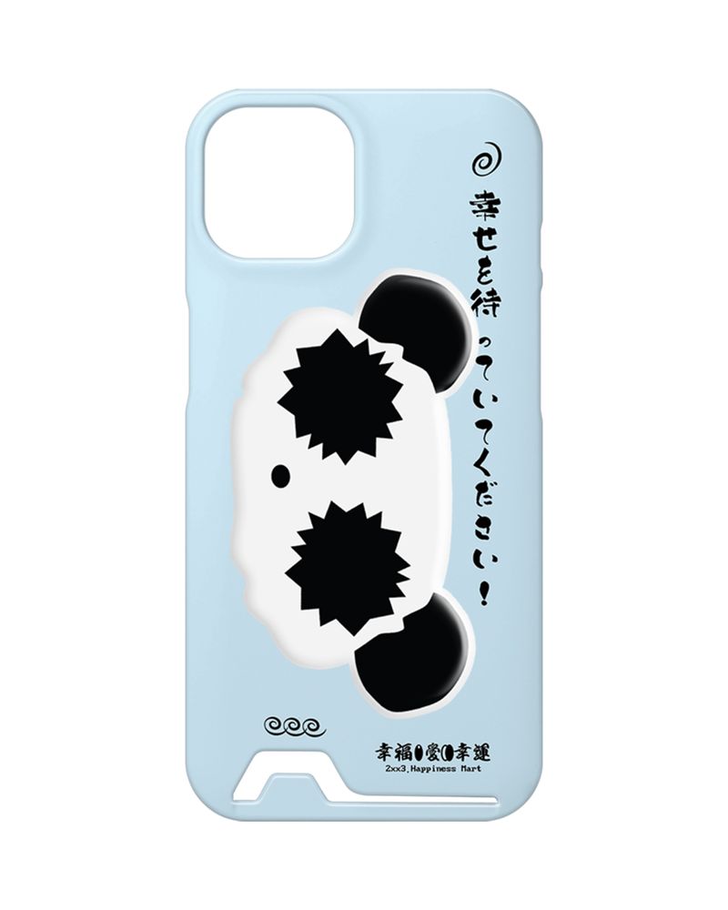 10.5miri（シボミリ）の「ライトブルー ラッキー ケース ＆ パンダ グリップトック セット（スマホグッズ/小物）」