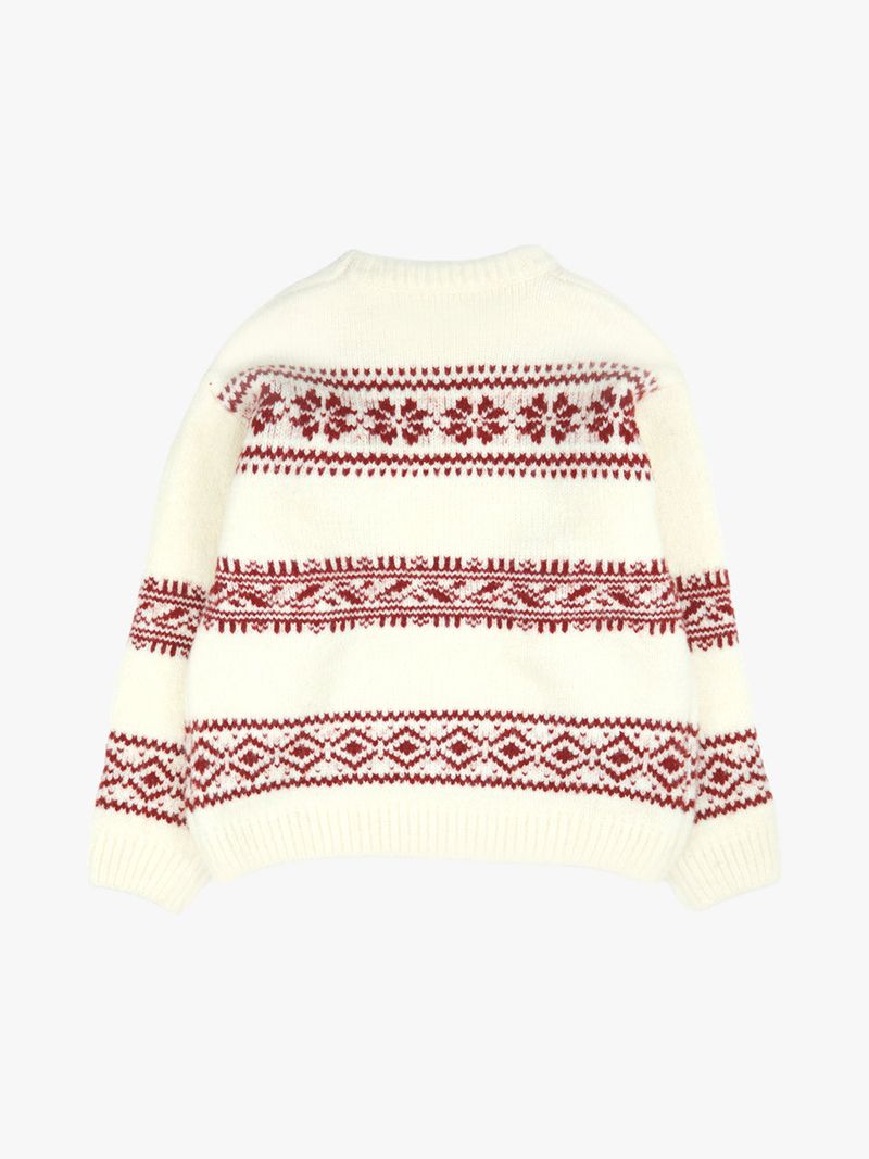 SNOWY BERRIES SWEATER