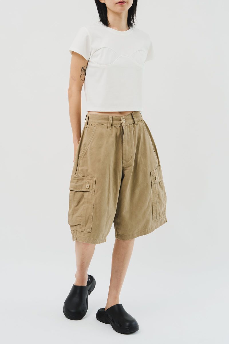 (W) Bella Cargo Shorts (2color)