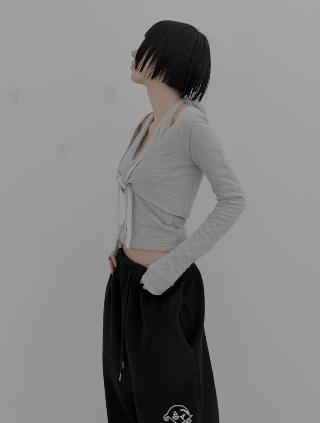 Marsh Fur Knot Warmer Cardigan