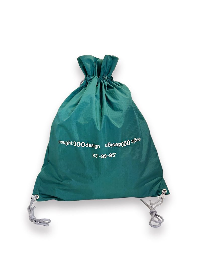 Reverse Logo Gym Sack / Peacock Green