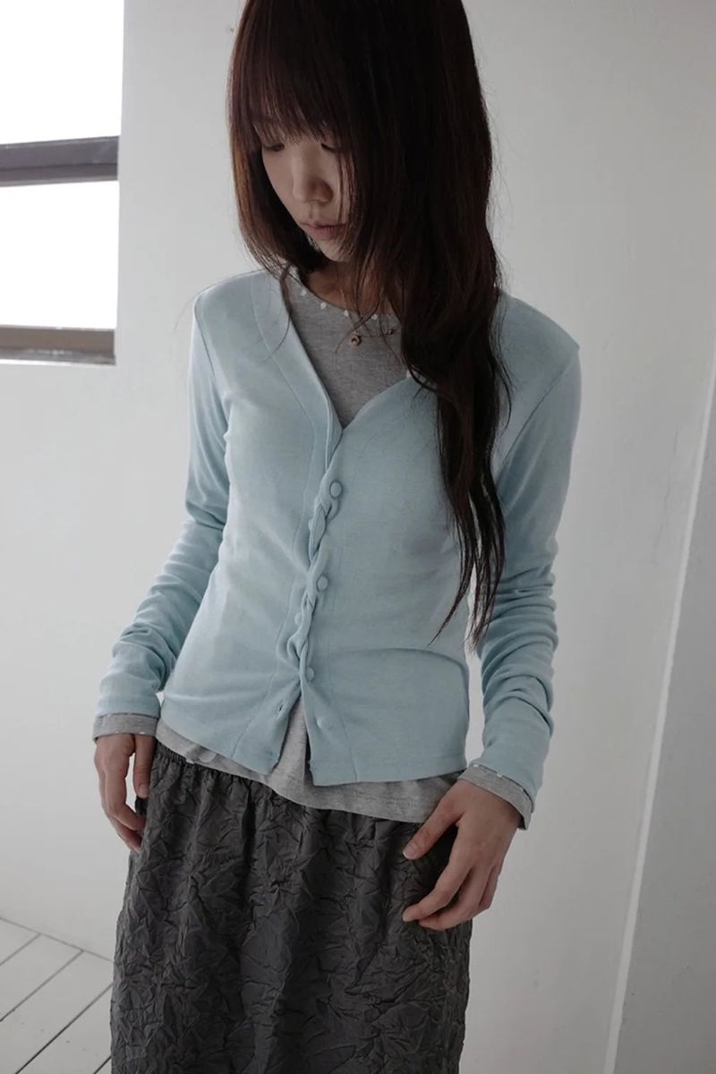 twist bean cardigan (5c)