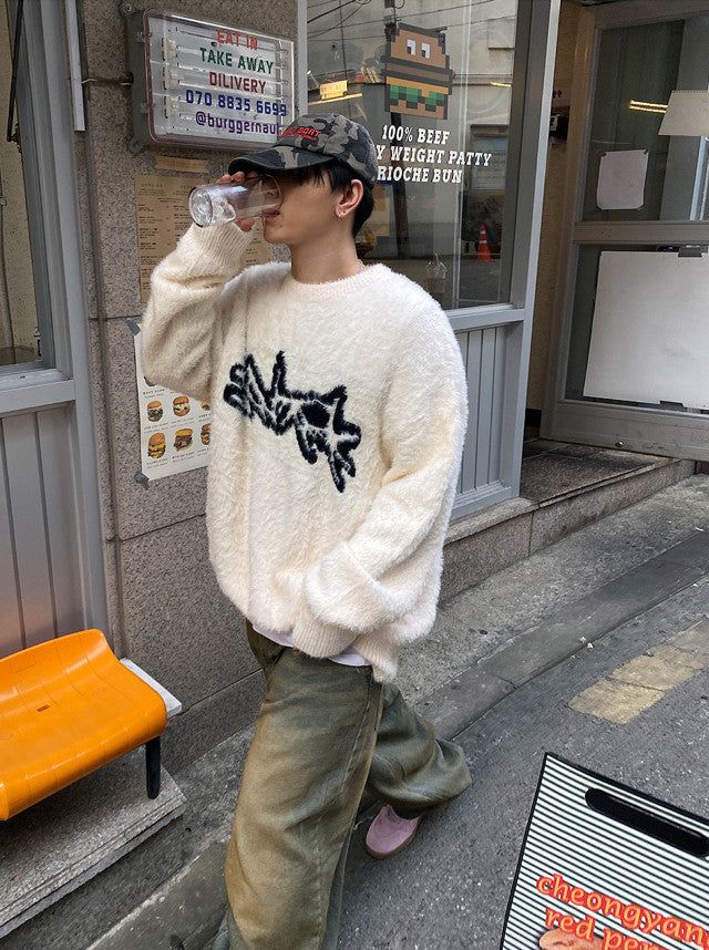 No.0486 S wing angora KNIT (5color)