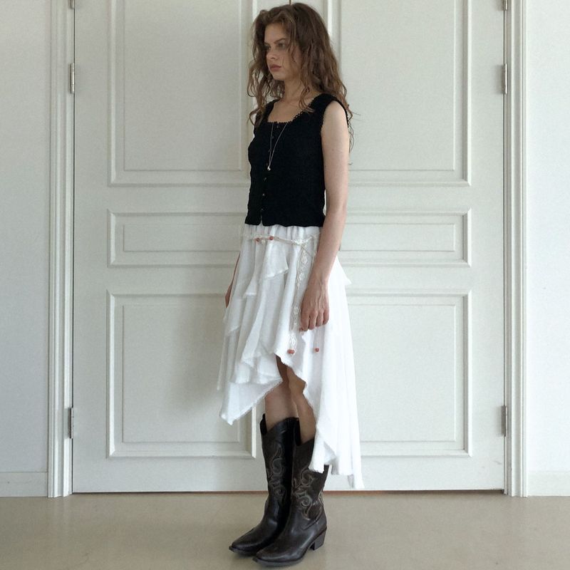 Fors sleeveless blouse (black)