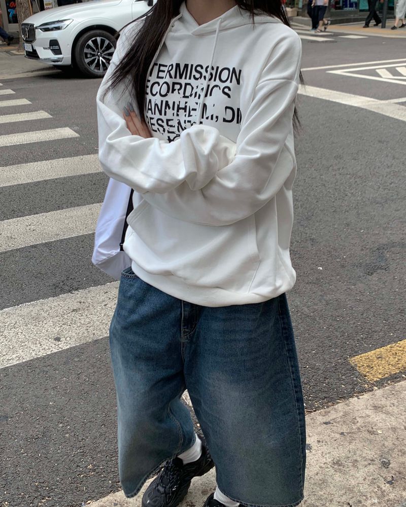 メガバミューダデニムパンツ