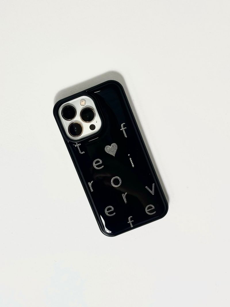[BLACK/SILVERBALL] SPELL FOR 345 Epoxy Bumper Case / TREEFORFIVE345