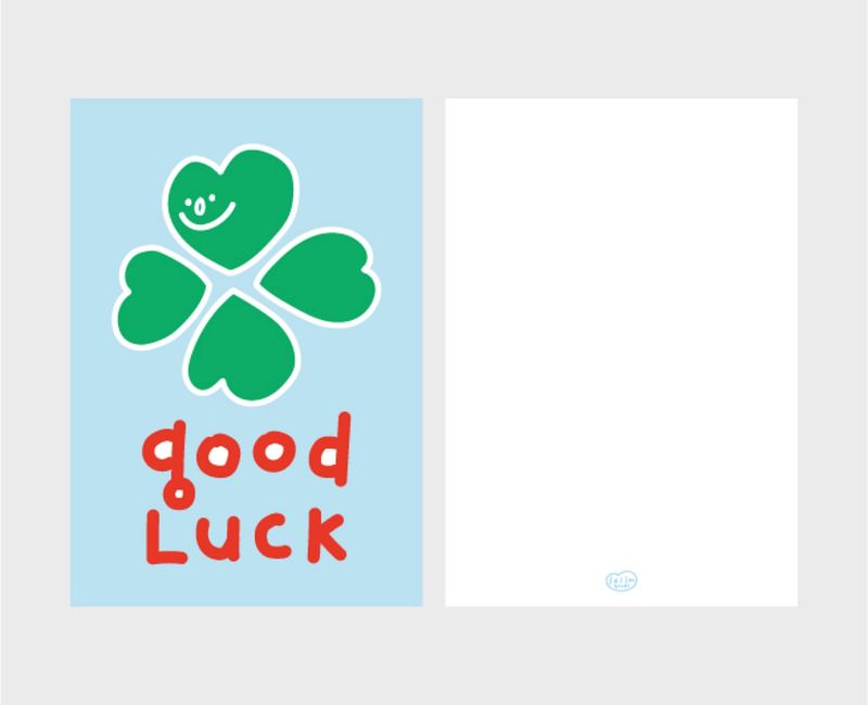 POSTCARD_GOOD LUCK