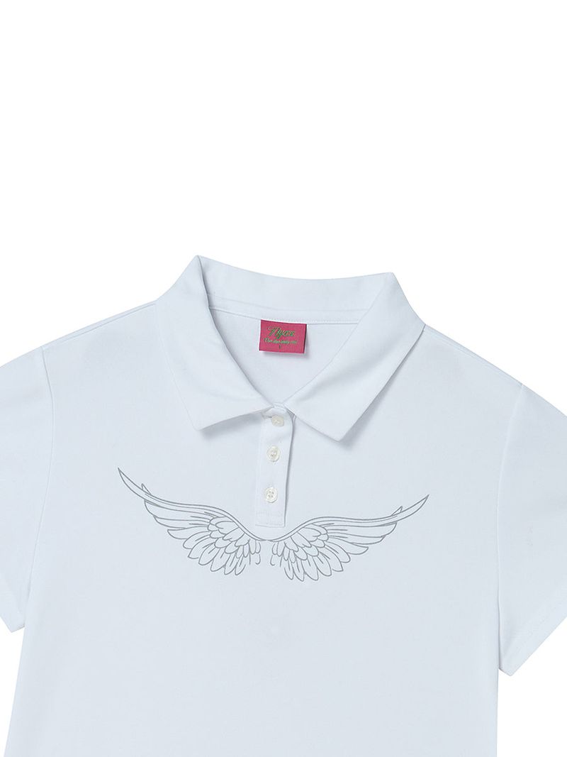 WING POLO SHIRT WTHIE