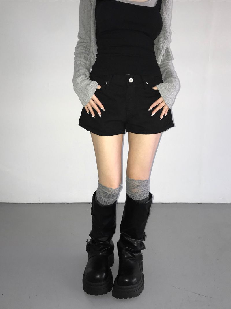 1733 back slop shorts(2 color)