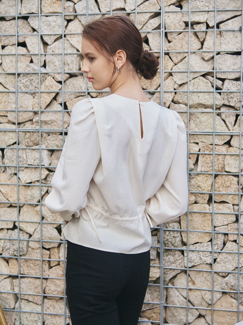 DIANA STRING BLOUSE_4COLOR