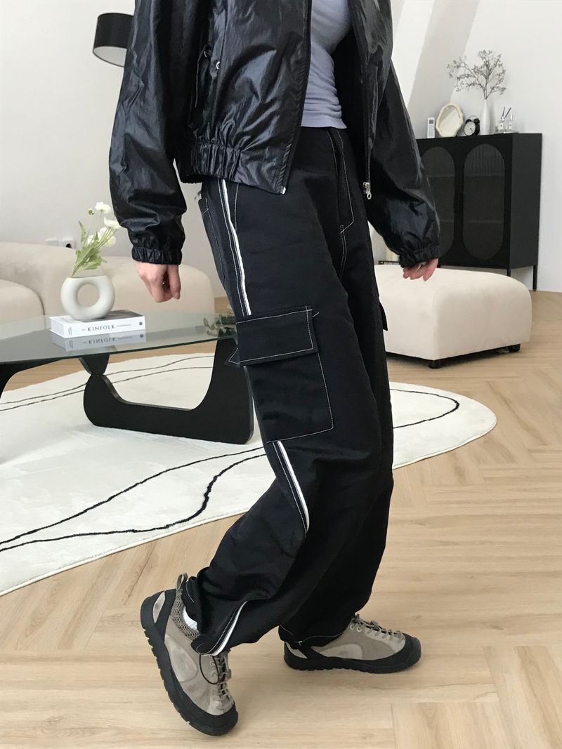 フェインステッチカーゴパンツ